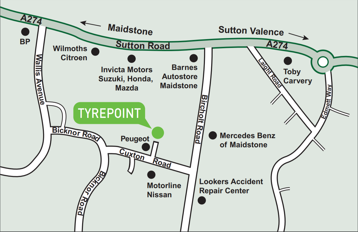 Tyre Point Google Location